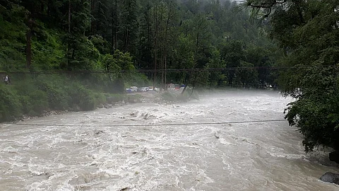 Floods in Himachal. Image for representation purposes only (Image Source: Pinakpani via Wikimedia Commons)