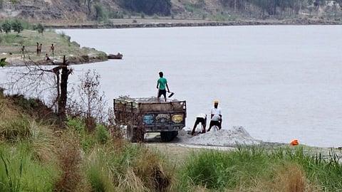 Illegal mining affects the natural course of the river, its flood-regulation capacity and the groundwater levels.