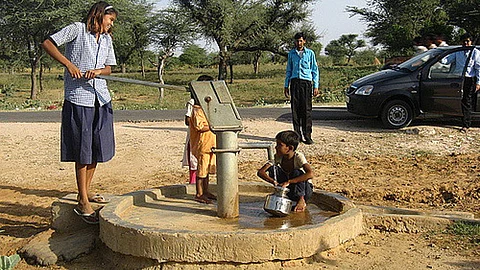 A tubewell in Rajasthan (Source: IWP Flickr Photos)