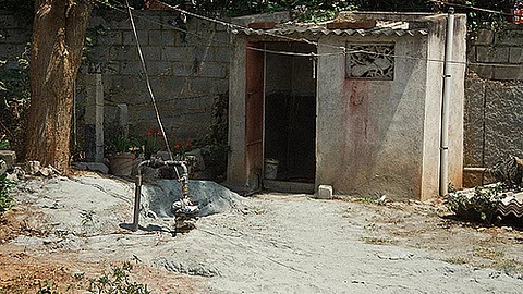 A hand pump in Bangalore