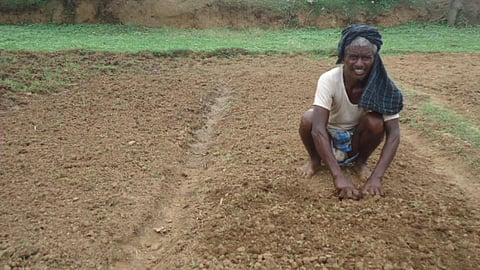 Farmer in Palamau; Image: VSK, Palamau