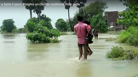 ‘For a safer future: Insights on climate resilience from India’: A film (Source: GEAG and TERI)
