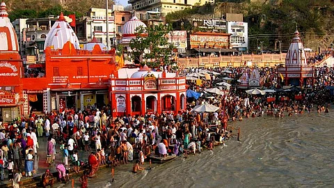 Ganga at Haridwar (Source: Barry Silver)