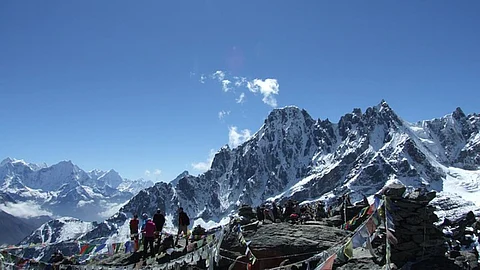 A glimpse of The Himalayas. Photo: Pixabay