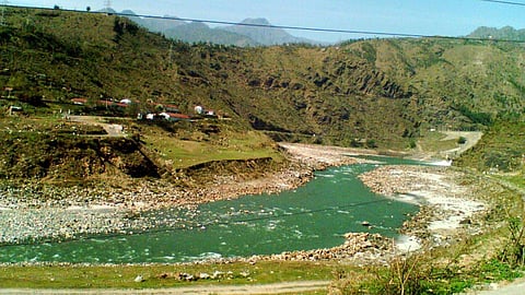 Hydel project near Kullu (Image: Nadir Hashmi, Flickr Commons)