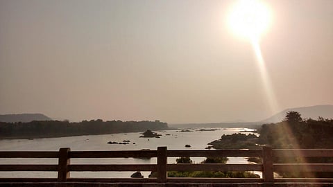 Ken river flows through Panna tiger reserve. (Source: K Gagan, Wikimedia Commons)