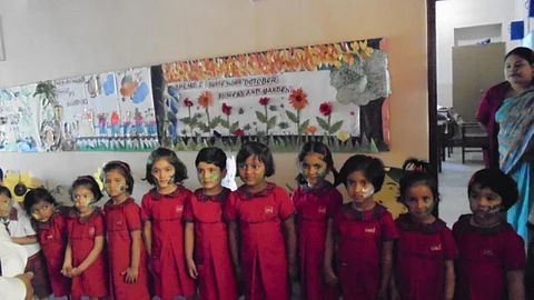 Gagri Girls School celebrates Earth Day