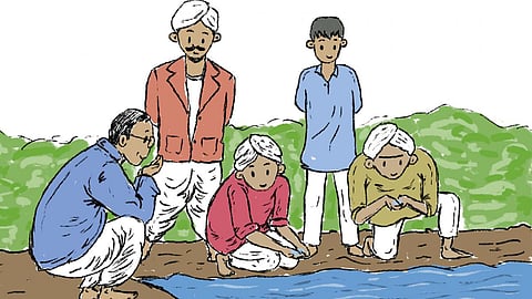 Can the simple act of drinking water be revolutionary? (Illustration by Chetan Toliya)