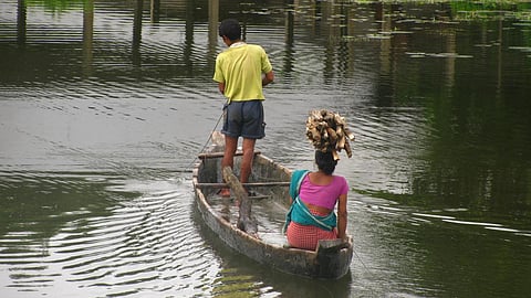Floods in Majuli Assam (Image: Mitul Baruah)