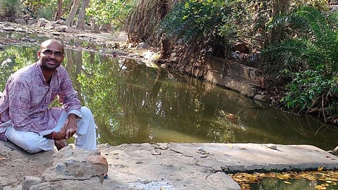 Manu Moudgil, on a field trip to Rajasthan.