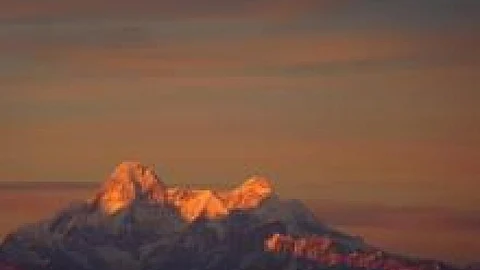Nandadevi at sunrise