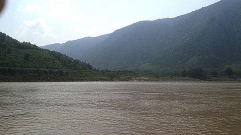 Godavari river across which Polavaram project is being constructed (Source: Pranay Raj, Wikimedia Commons)