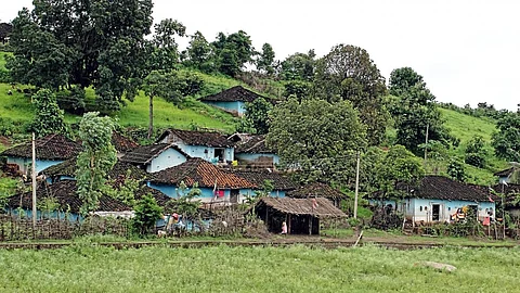 Bargi dam affected Patha village, MP