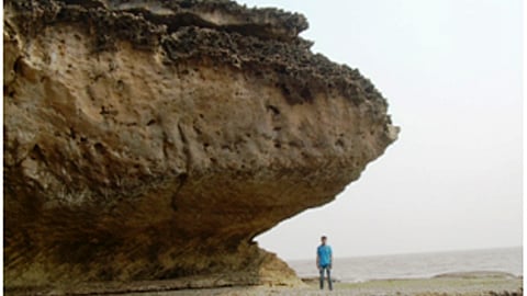 Evidence of sea level fluctuations and climate change that may have occurred along the coastal river of Saurashtra region found. (Pic: ISW)