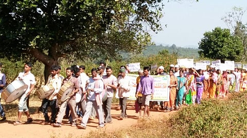 Rally on nutrition awareness by Jeebika Suraksha Manch, Odisha (Source: Amir Khan)