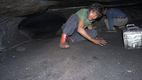 Coal mines in Meghalaya (Source: The Hindu)
