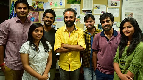 Dr Roxy with IITM research team.