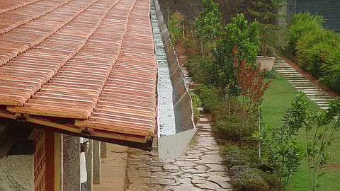 Roof top rainwater harvesting