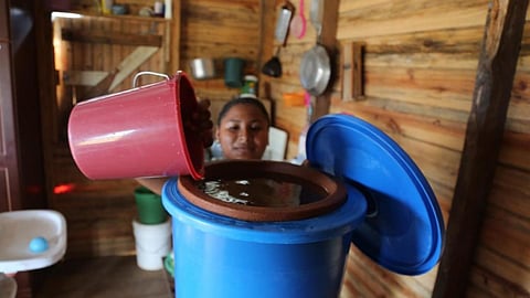 HWTS solutions are best suited for villages (Image: WaterAid)