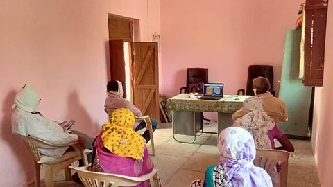 Rural training at the doorstep (Image Source: UNICEF)