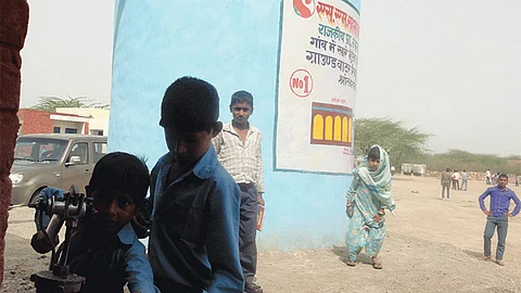 The innovation was introduced in a government school building in Untka village located in Mewat district of Haryana.