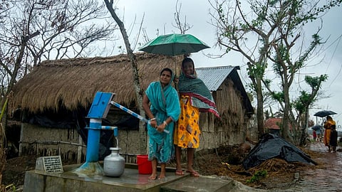 Having no source of water is proving to be extremely difficult for the people living in the Sundarbans. (Image: WaterAid, Subhrajit Sen)