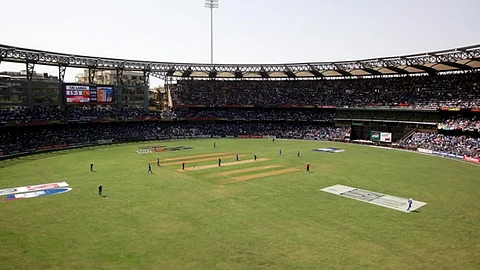 Wankhede Stadium in Mumbai (Source: Wikipedia Commons)