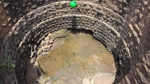 Drinking water well in Kattanbhavi