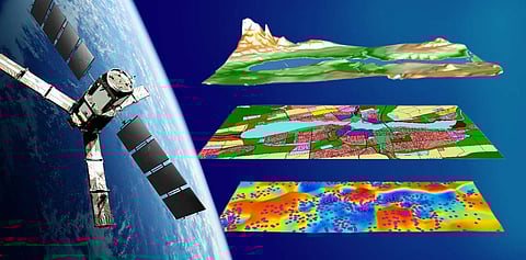 जियोइन्फ़ॉर्मेटिक्स तकनीक से जाना जा सकता है भूजल का स्तर।