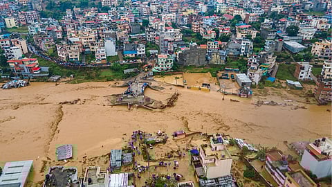 Flood in Lalitpur District in 2025