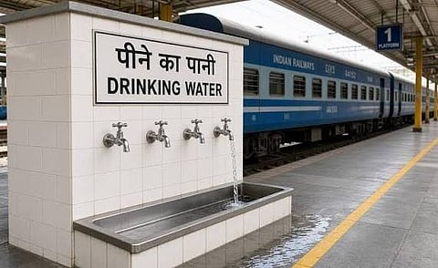 CAG की रिपोर्ट में मानकों के हिसाब से संतोषजनक नहीं मिली रेलवे स्टेशनों पर पेयजल की व्यवस्था। 
