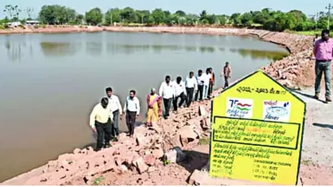 अमृत सरोवर योजना से पेयजल संकट और सूखे की समस्या हुई दूर, (PC-TN)