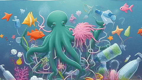 प्लास्टिक के छोटे-छोटे टुकड़ों से जीवों पर पड़ने वाले प्रभाव