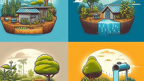 जल संचयन के रंग-ढंग