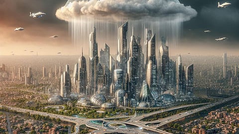 40% बादल आकाश में छाए रहें तो कृत्रिम बारिश की है संभावना