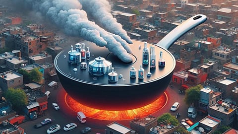 नॉनस्टिक कड़ाहियों का प्रदूषण