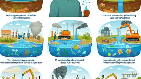 भूजल में आर्सेनिक,फ्लोराइड जैसे जहरीले तत्व