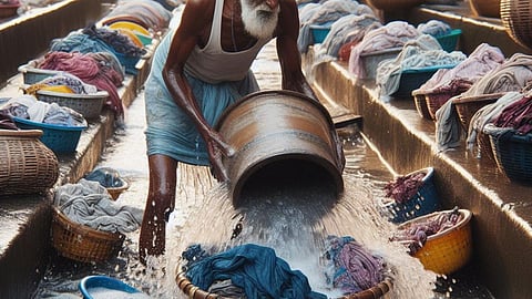 पारंपरिक लॉन्ड्री