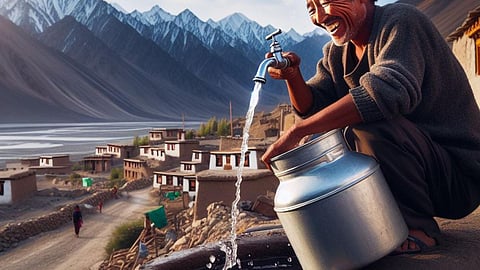 लद्दाख में जल जीवन माह' अभियान की शुरुआत