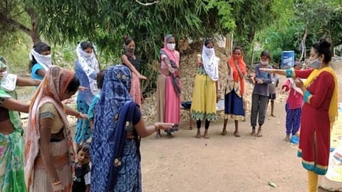 मध्य प्रदेश में जल जीवन मिशन,Pc-जल जीवन संवाद