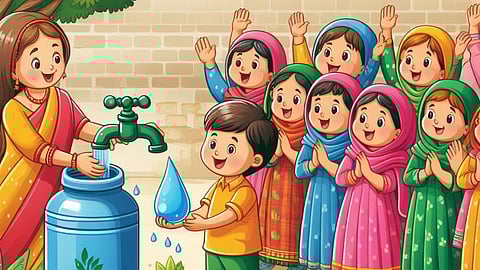 आंगनवाड़ी बच्चों के लिए जीवन बदलने वाला मिशन