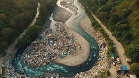 नदियों में गंदगी का निरंतर प्रवाह