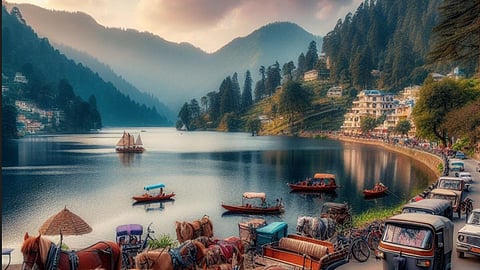 नैनीताल में यातायात और पर्यावरणीय समस्याएँ