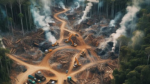 बहुमूल्य जंगलों का लगातार सफाया