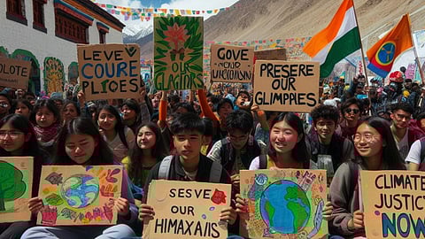 लद्दाख के 'नाज़ुक' पारिस्थितिकी तंत्र की रक्षा के लिए आंदोलन