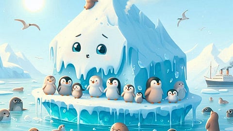 अंटार्कटिका से हिमखंड कट रहे हैं