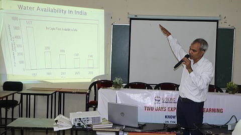 यूसर्क की दो दिवसीय "पानी को जानो" कार्यक्रम