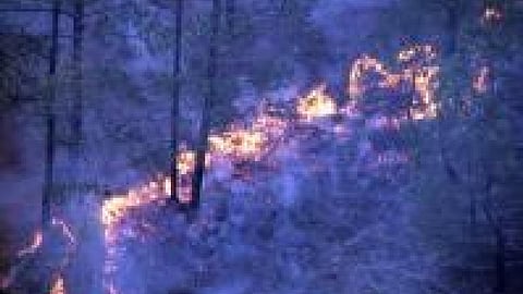 जलते पहाड़