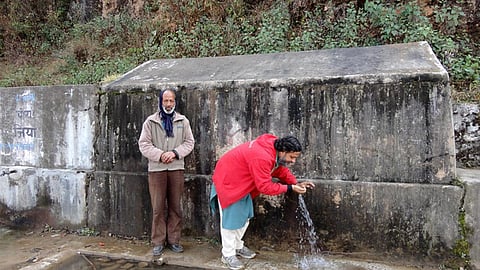 पाटुड़ी गाँव का जलस्रोत