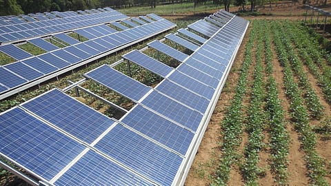 प्रतीकात्मक एग्री-वोल्टाइक प्रणाली